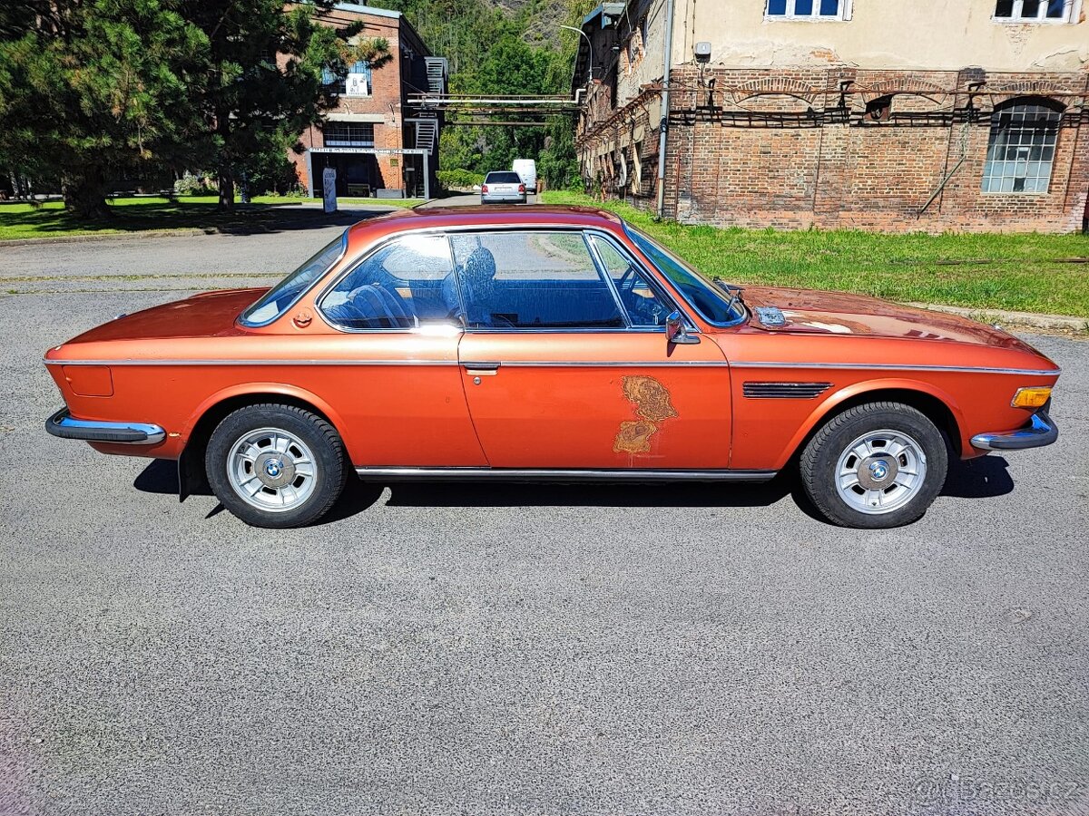BMW E9 3.0 CS, manuál, EU verze,platný Tp, rv.1973 - 2