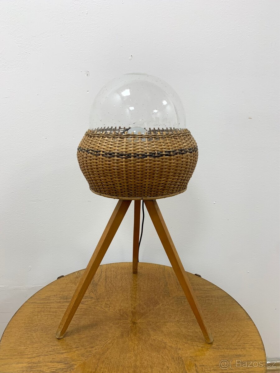 Retro lampa stolní 60. léta - 2
