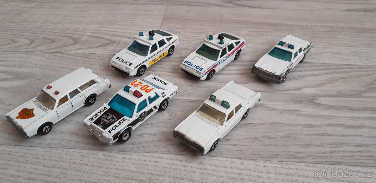 autíčka - angličáky Policie - 2