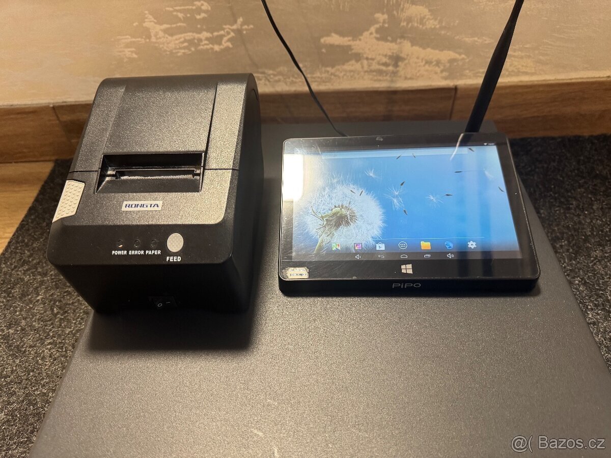 Pokladní dotykový system komplet PiPo windows TV Box X9 Term - 2