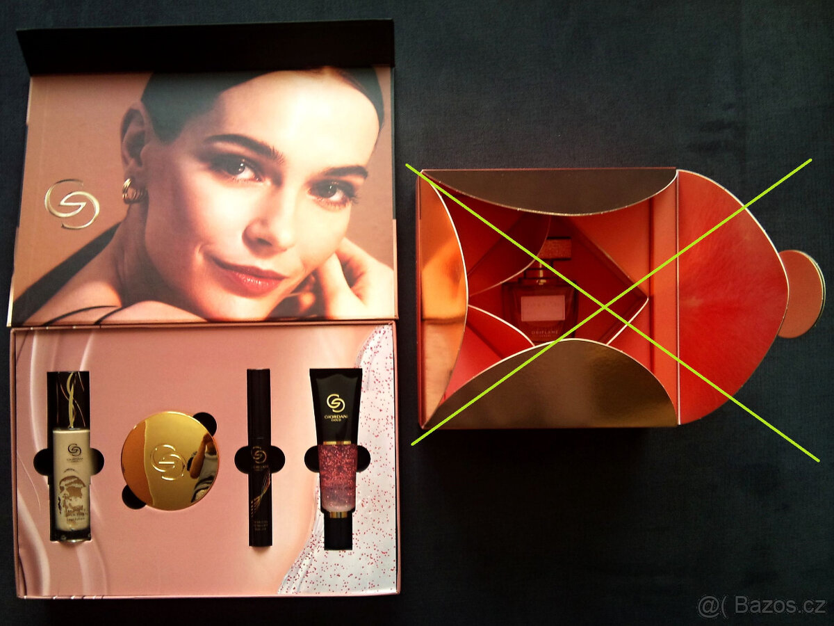 Exkluzivní dárková kazeta dekorativ. kosmetiky Giordani Gold - 2