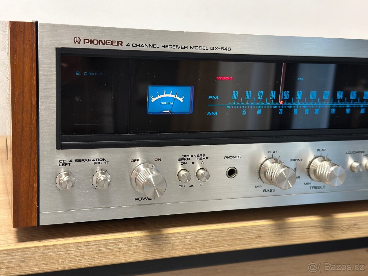 PIONEER QX-646 KVALITNÍ VINTAGE STEREO RECEIVER - 2