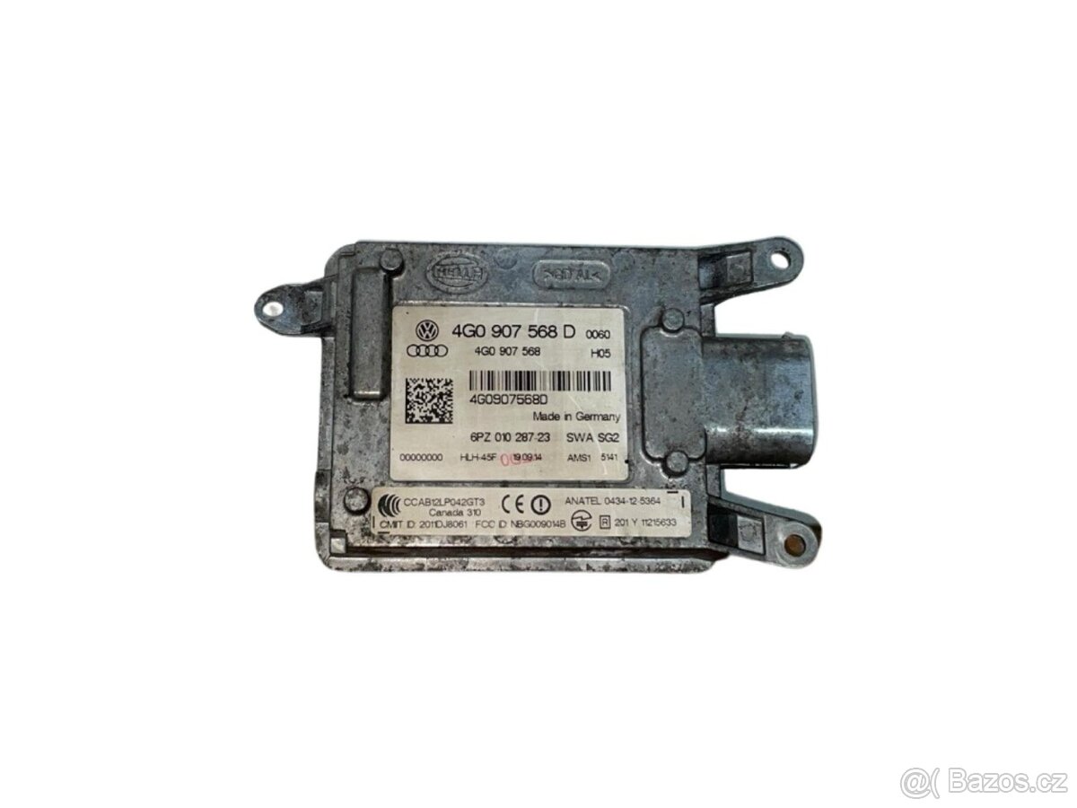 Řídící jednotka hlídání změny jízdního pruhu Audi A6 4G 2012 - 2