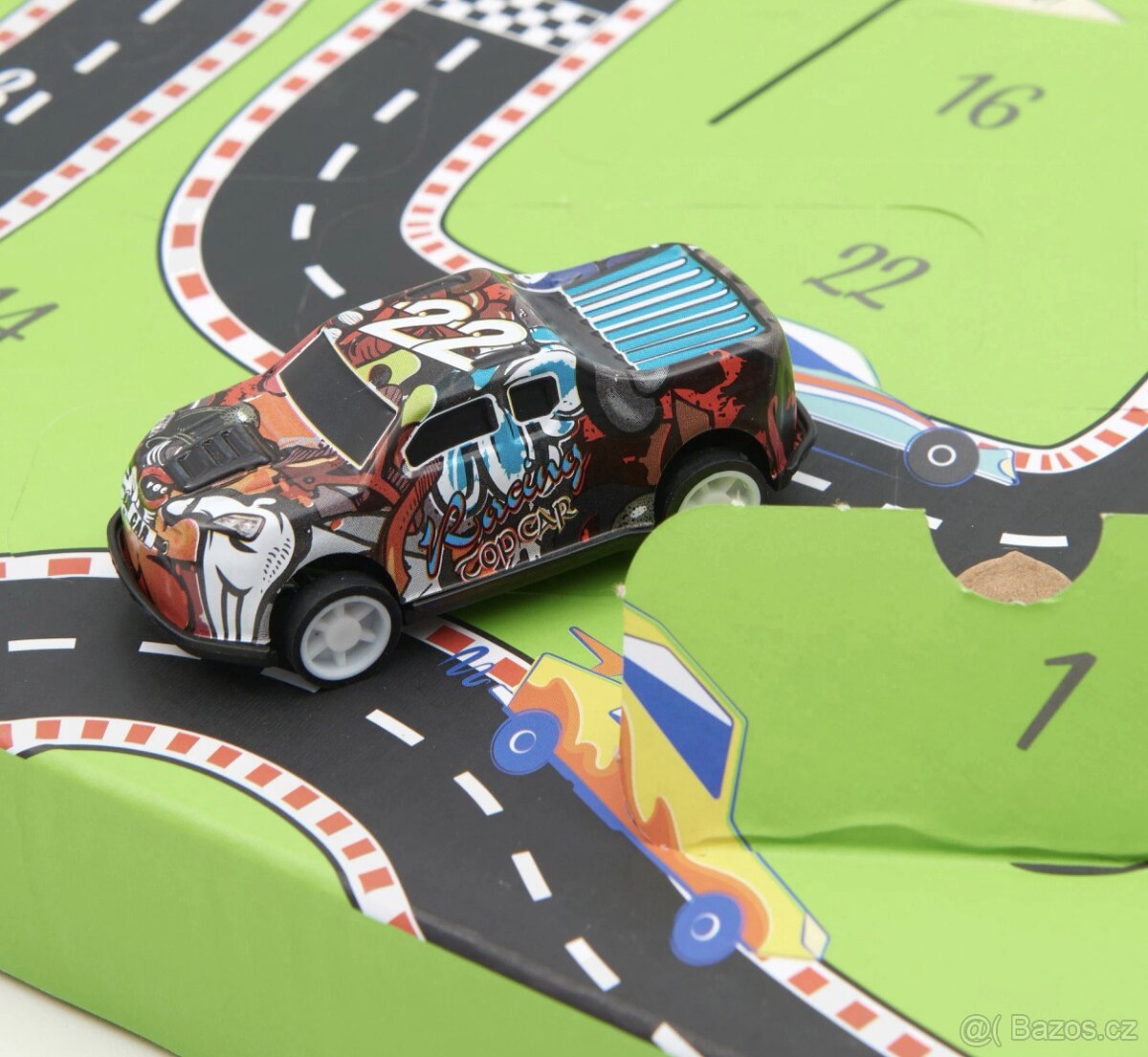 Adventní kalendář 24 autíček - 2