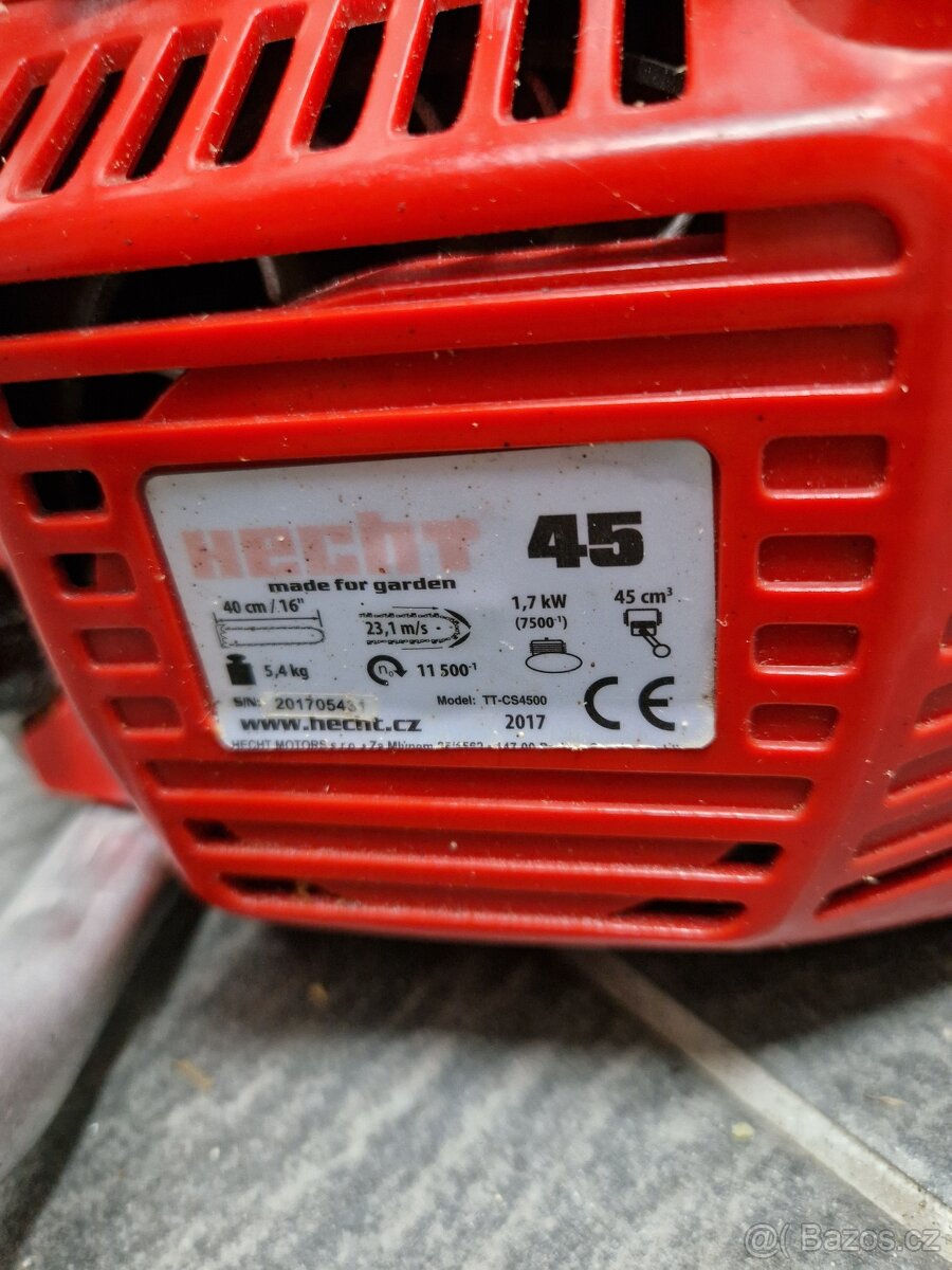 Motorová benzínová pila Hecht 45 - 2