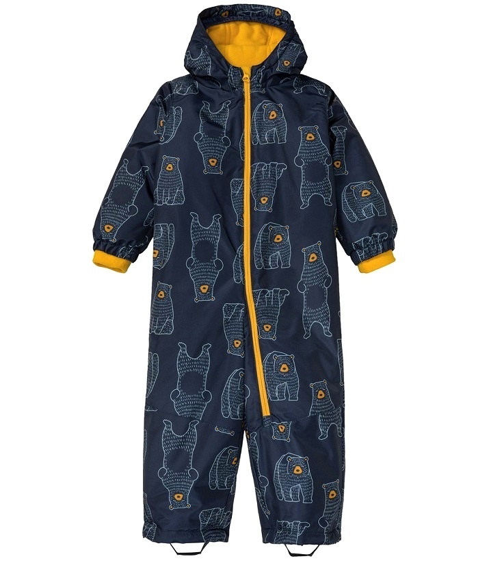 ☘️ Dětská MEDVÍDKOVÁ KOMBINÉZA zimní overal vel. 104 ☘️ - 2
