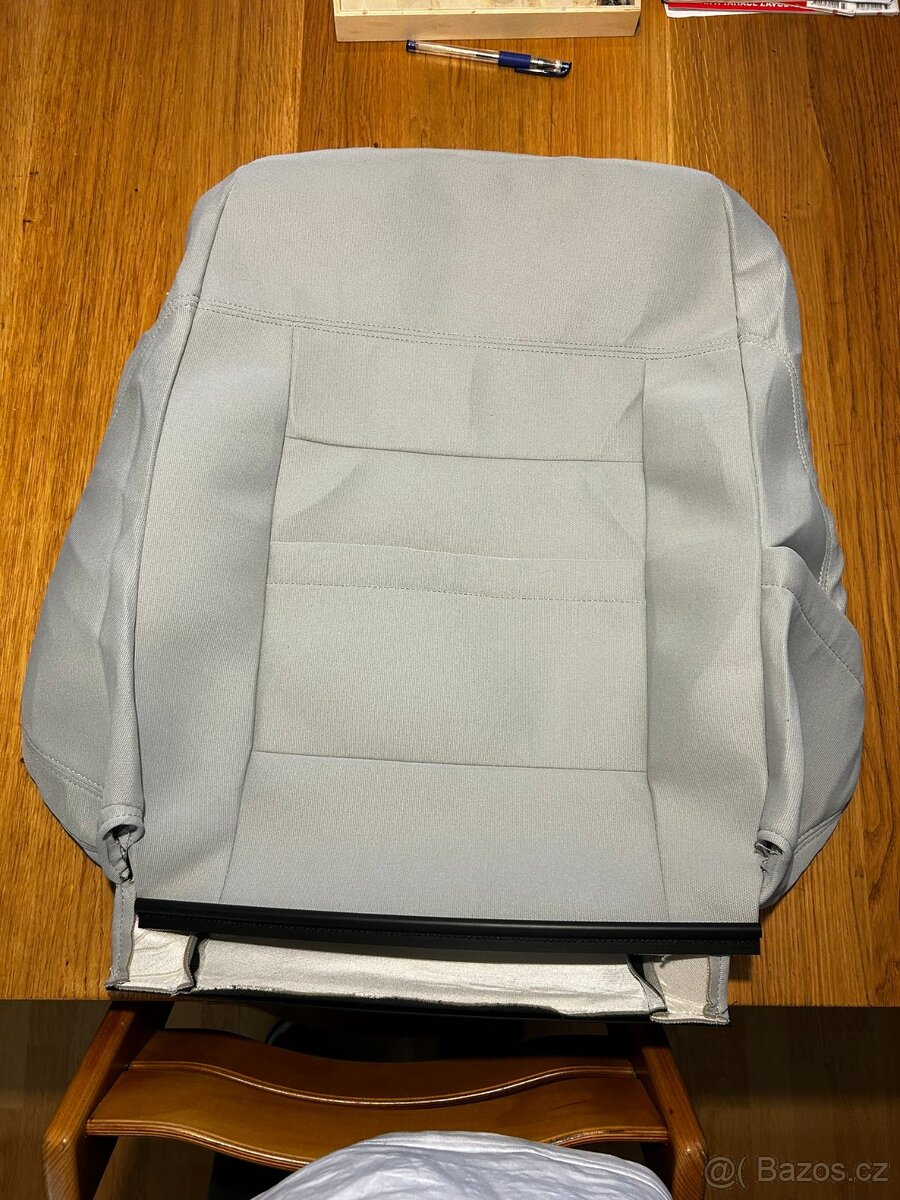 Nový originální potah opěradla řidiče Fabia RS 6Y - 2
