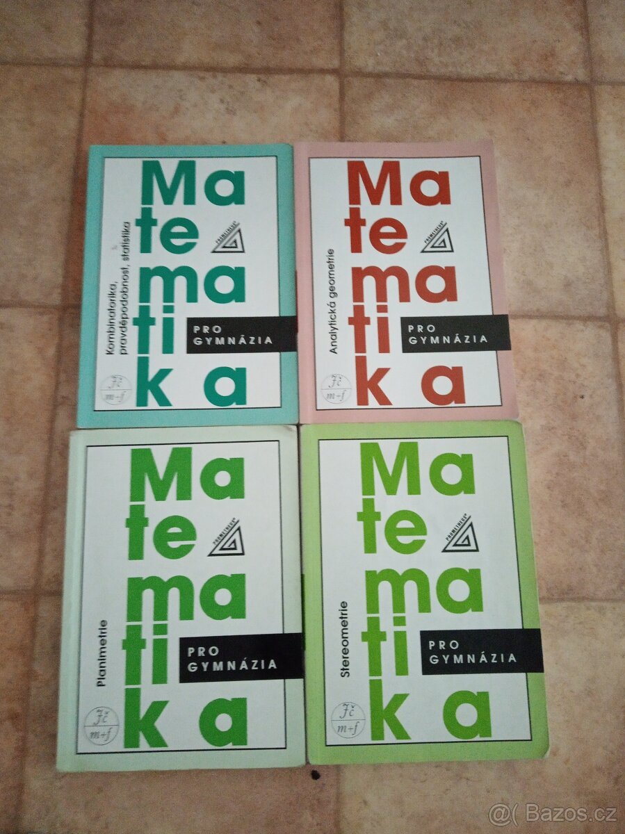 Učebnice matika a fyzika - 2