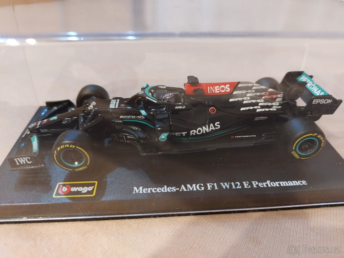 Lewis Hamilton Mercedes W12 F1 2021 Bburago 1:43 - 2