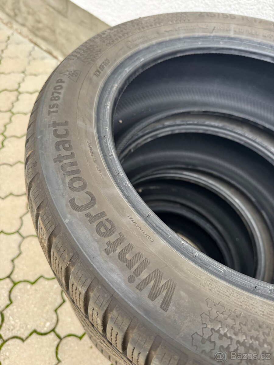 Zimní pneu Continental 215/55/r17 TS870P - 2
