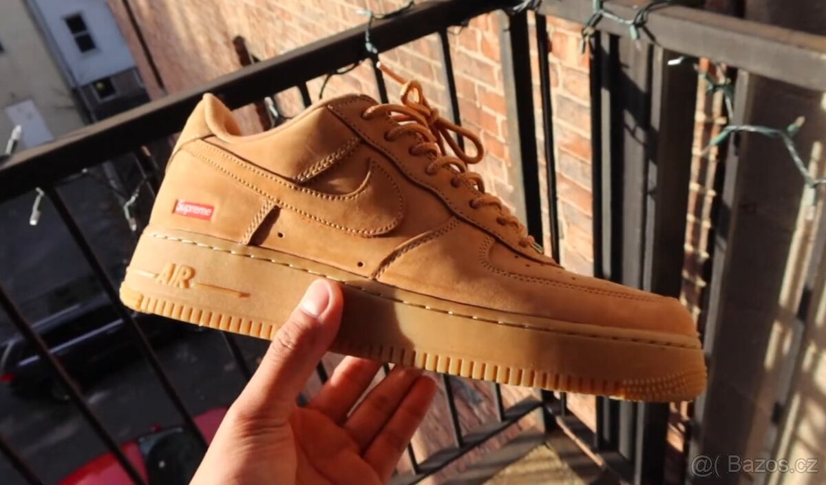 Nike Air Force 1 Low x Supreme "Wheat" vel 42 - 2