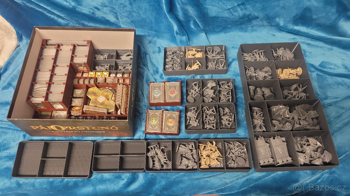 Pán Prstenů Putování po Středozemi komplet a insert - 2