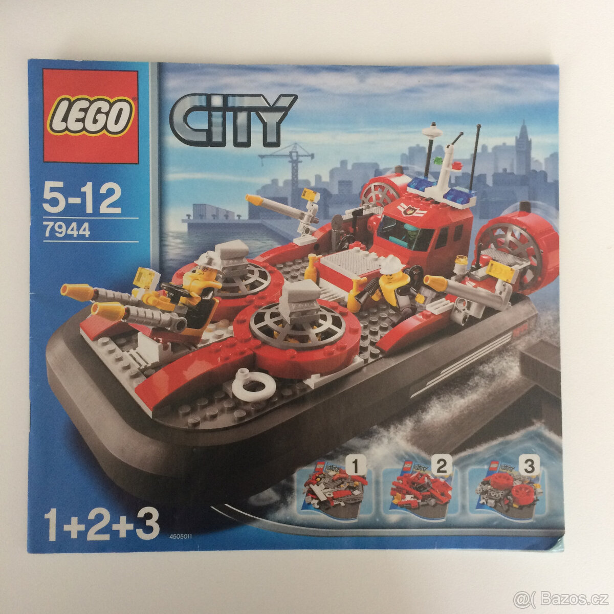 Lego City 7944 Hasičské vznášedlo - 2