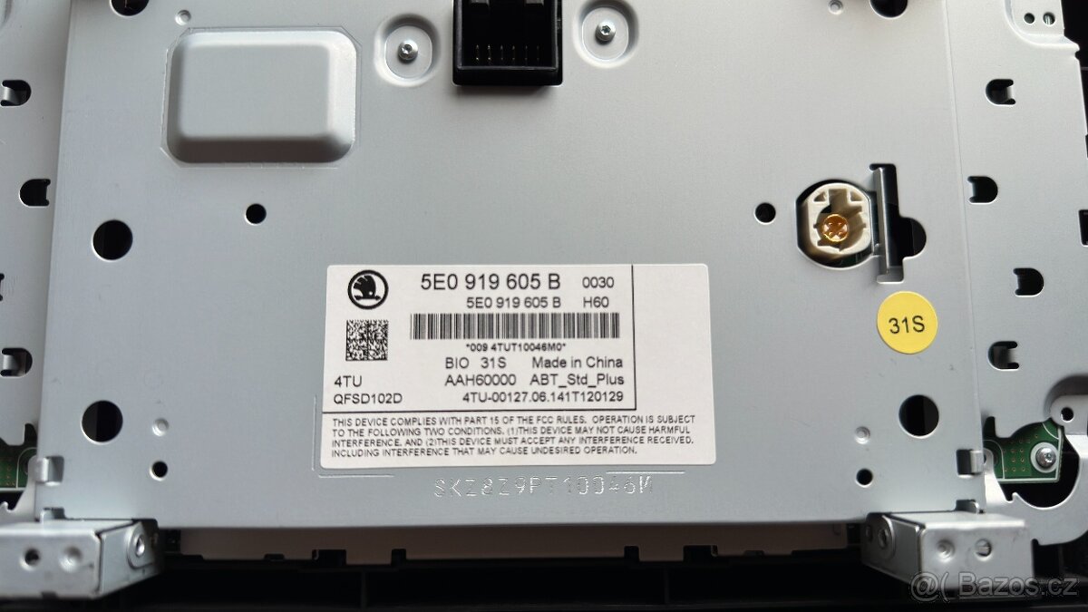 Bolero Octavia 3 - DISPLEJ - 2