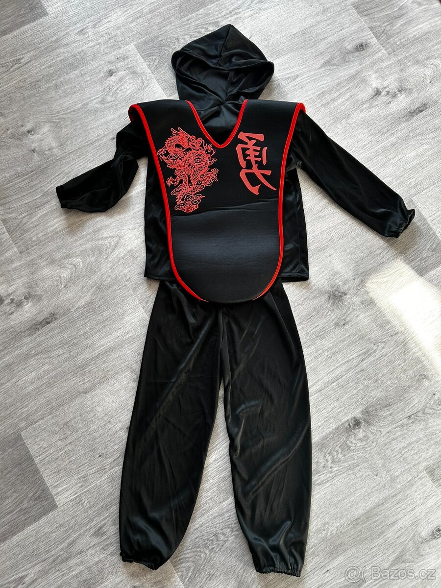 Prodám dětský kostým NINJA vel. 104 - 2
