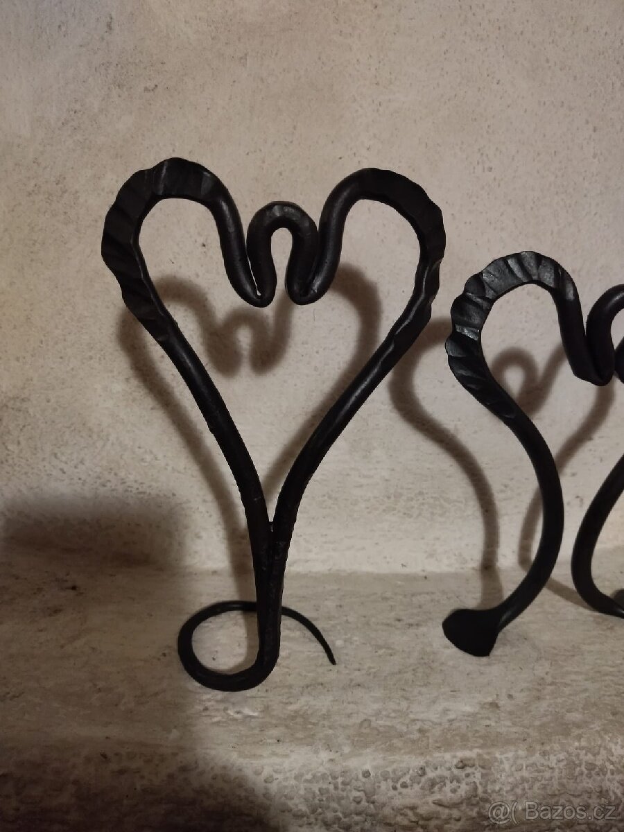 Kovaný anděl, vánoční dekorace, více typů - 2