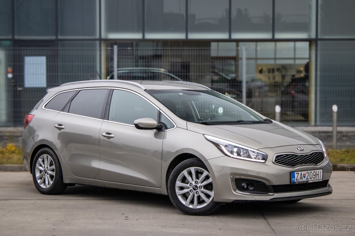 Kia Ceed SW 1.6 CRDi Gold 100kW, M6 07/2017 - 2