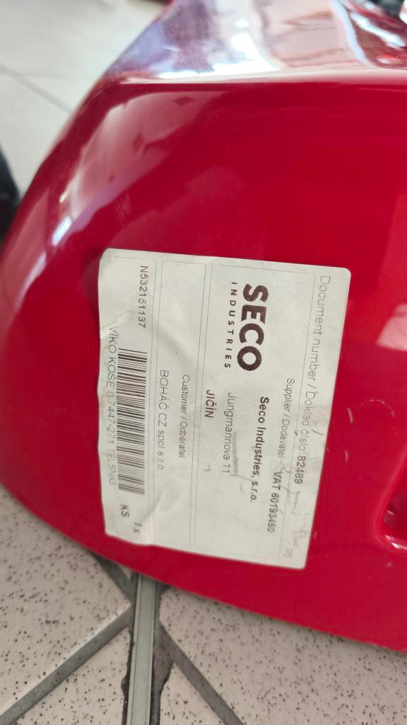 Víka košů SECO pro zahradní traktor - 2