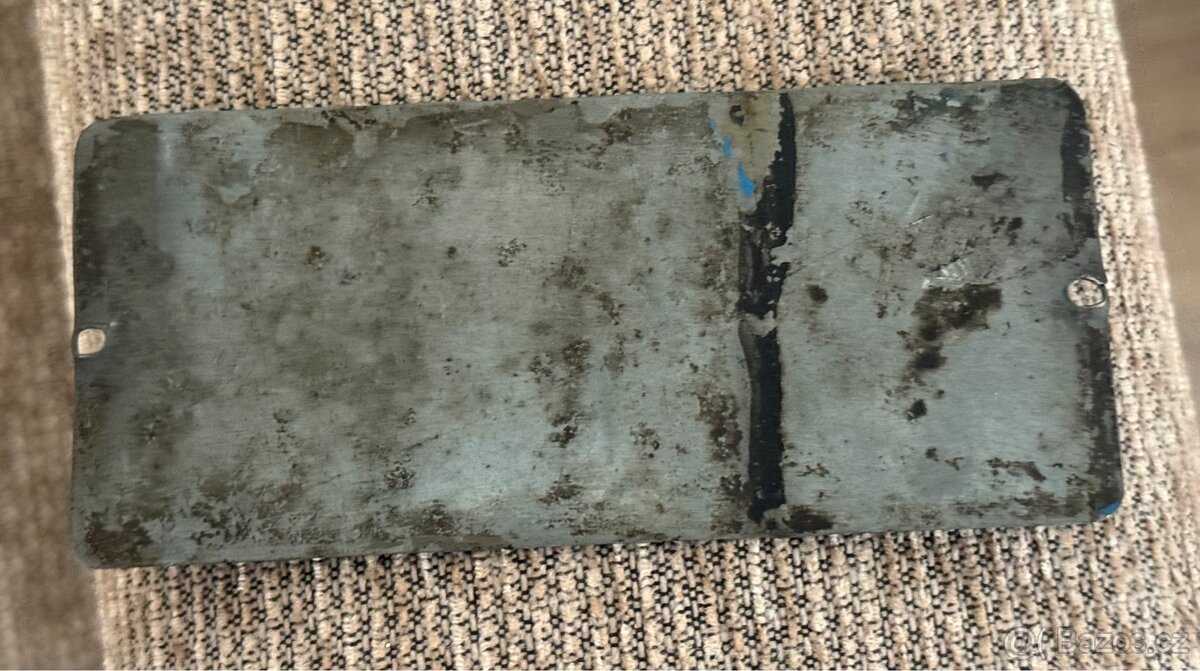 Originální výrobní štítek MINOR - 2