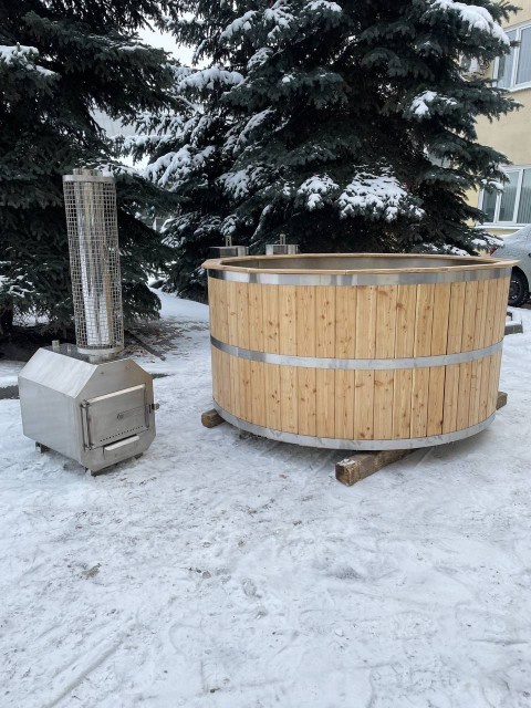 Nerezový koupací sud -kad M- 400 - 2