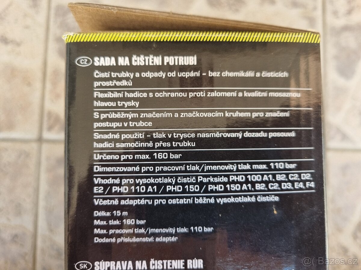 Sada na čištění potrubí Parkside - 2
