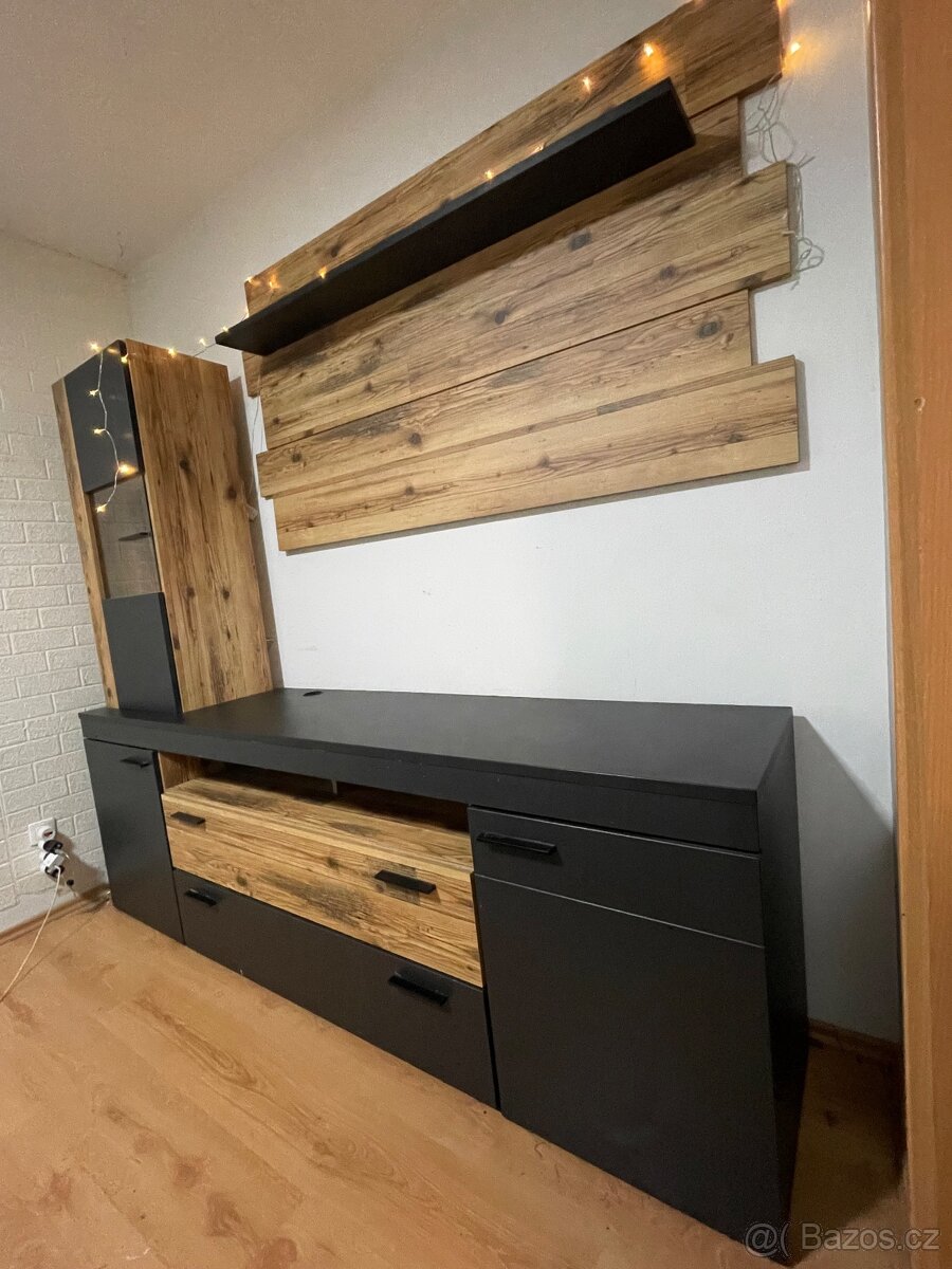 Obývací stěna + komody kompletní set - 2