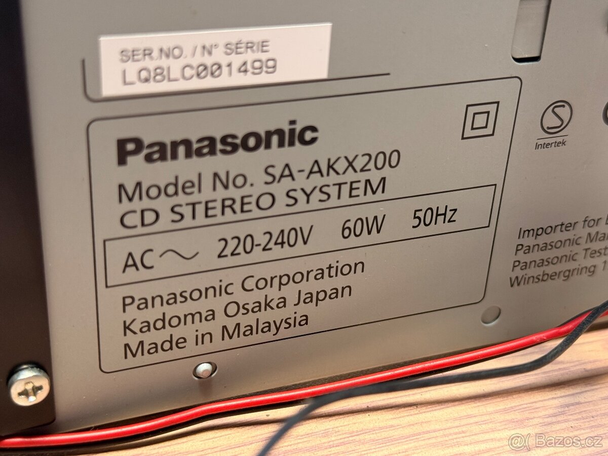 Minisystém Panasonic - 2