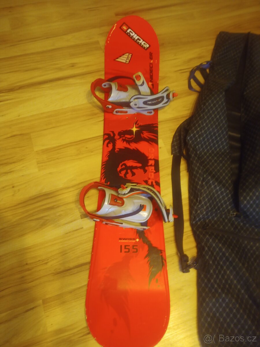 Snowboard Nidecker, komplet set - 2