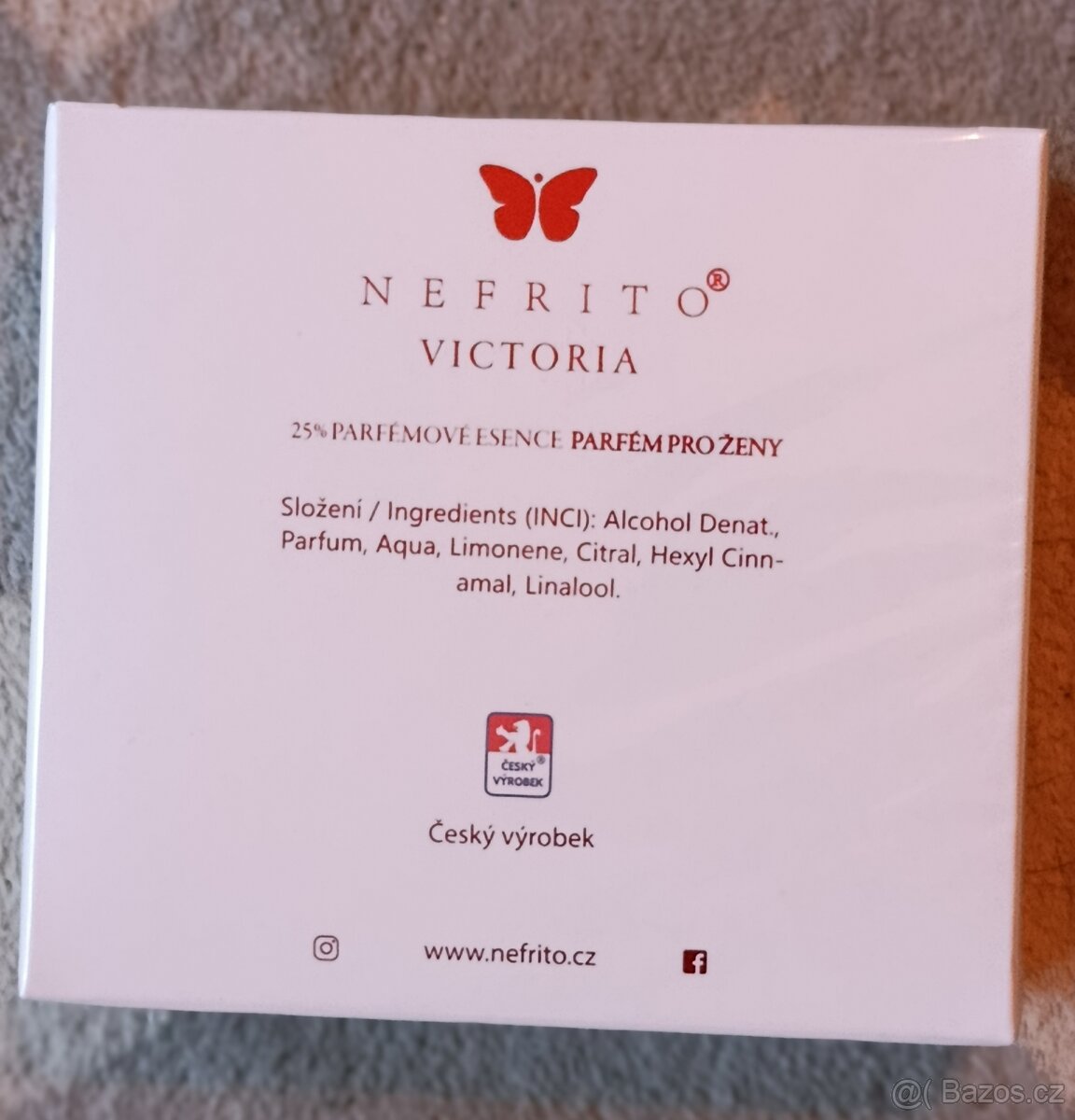 Dámský parfém české značky Nefrito 50ml - 2