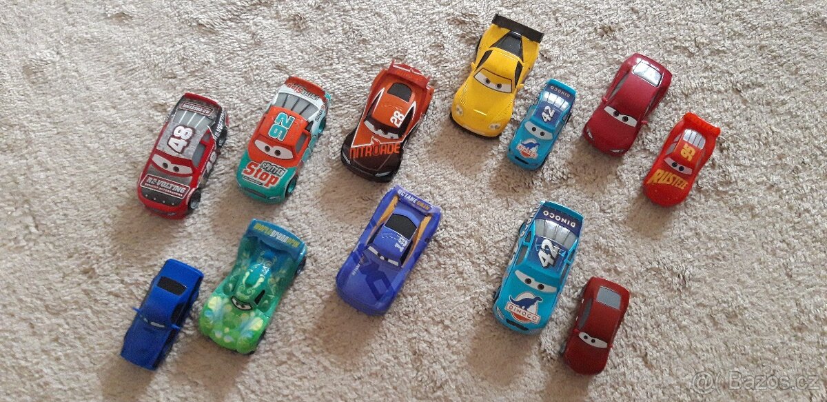 Cars Auta film Cars kovove auticka - 2