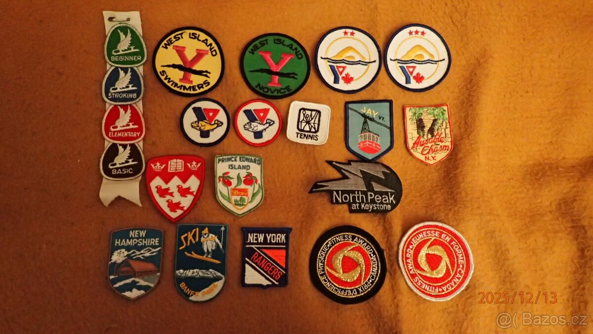 Různé sportovní nášivky - 2