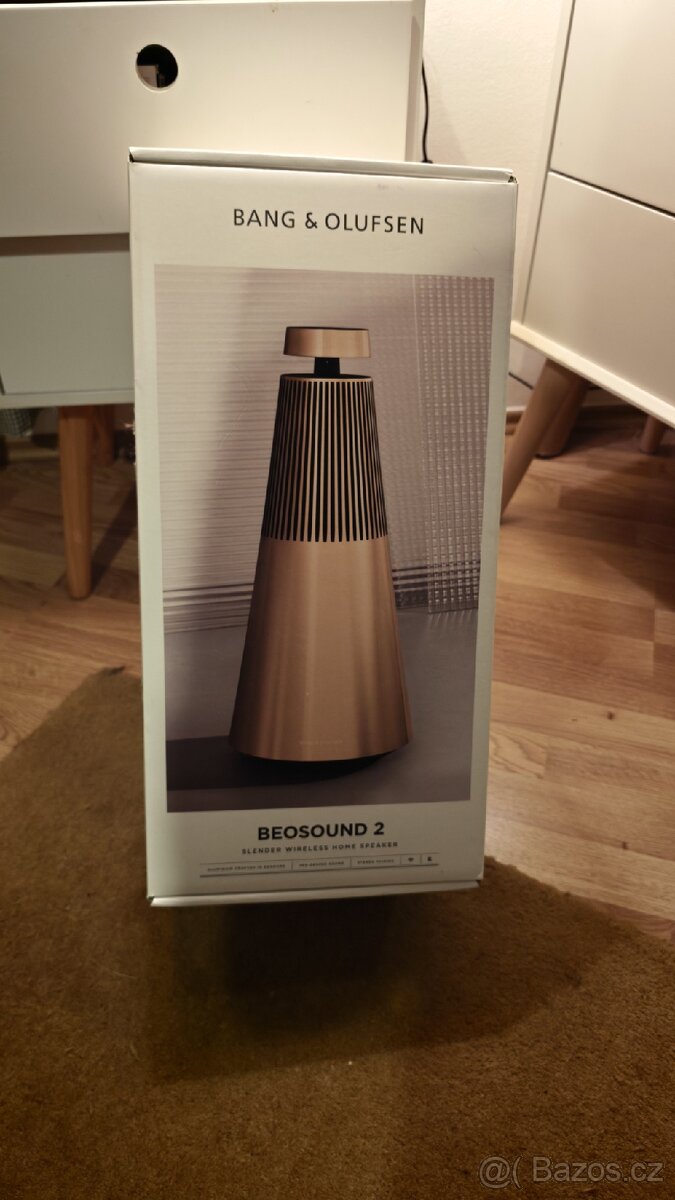 Bang & Olufsen Beosound 2 3. generace Gold Tone - 2