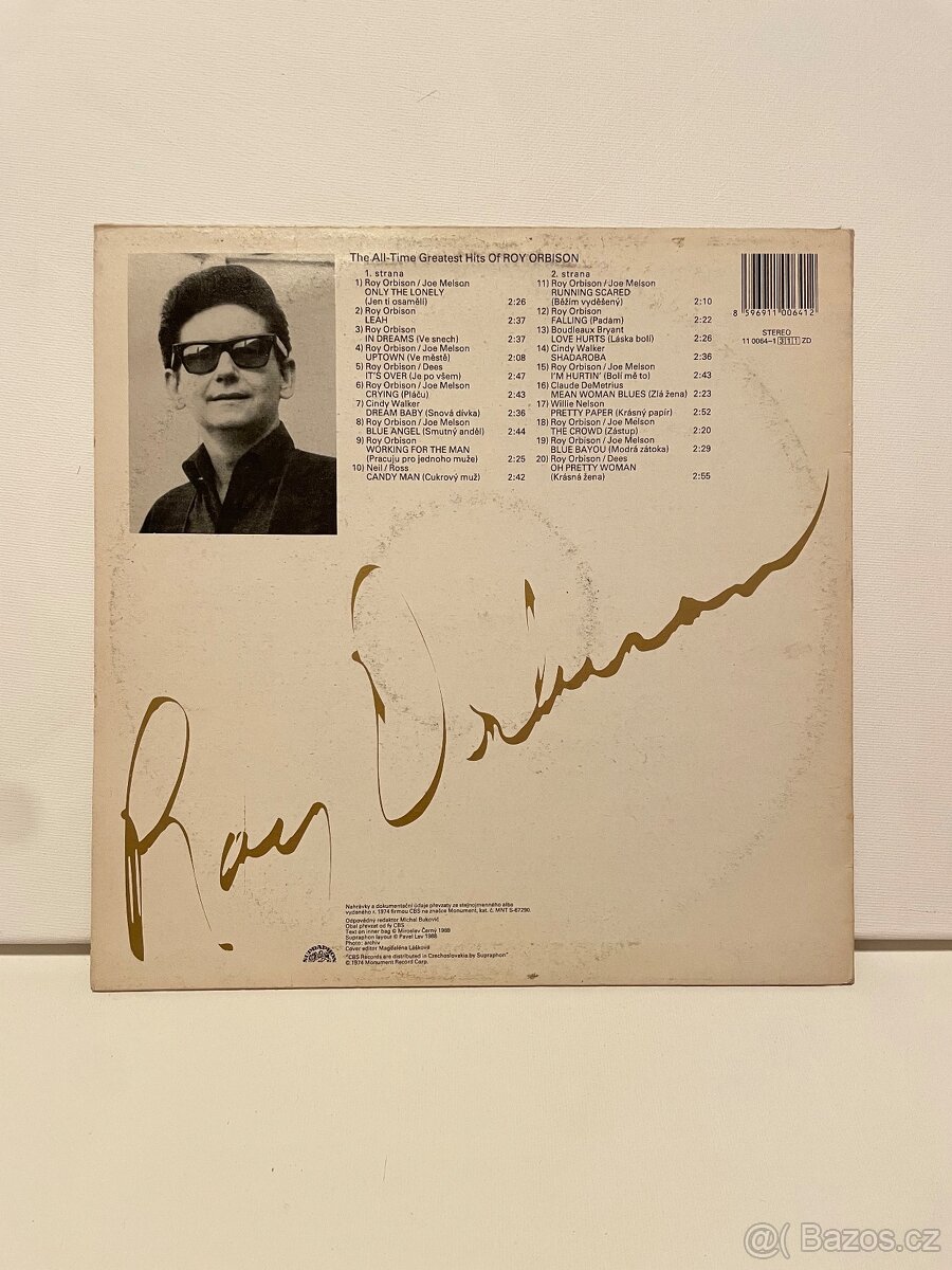 The All-Time Greatest Hits Of Roy Orbison LP - 2
