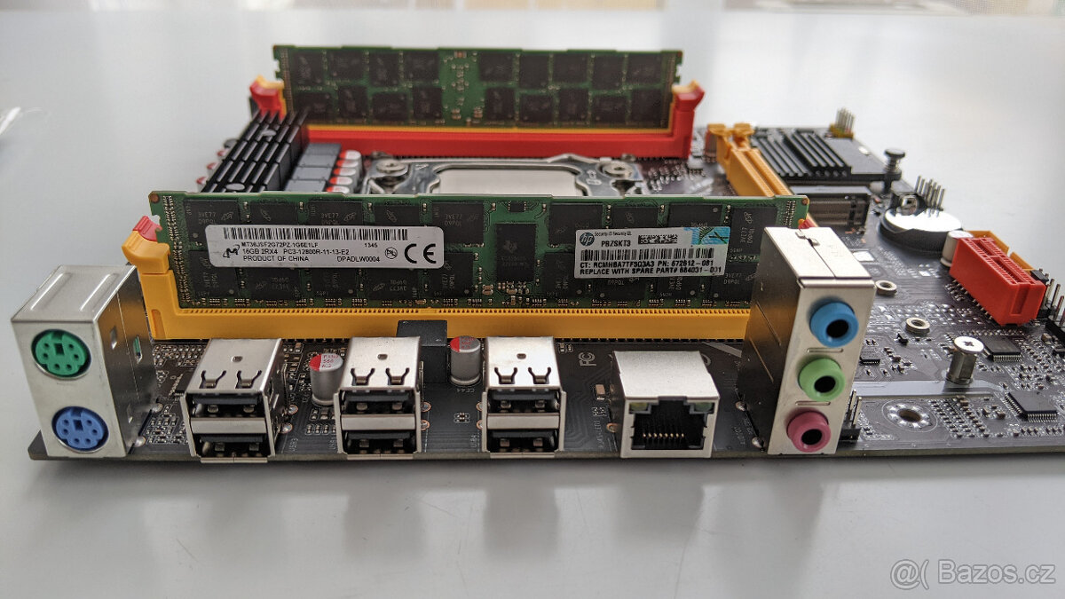 Základní deska X79-VG2 + E5-4624LV2 (10 jader) + 16GB RAM - 2