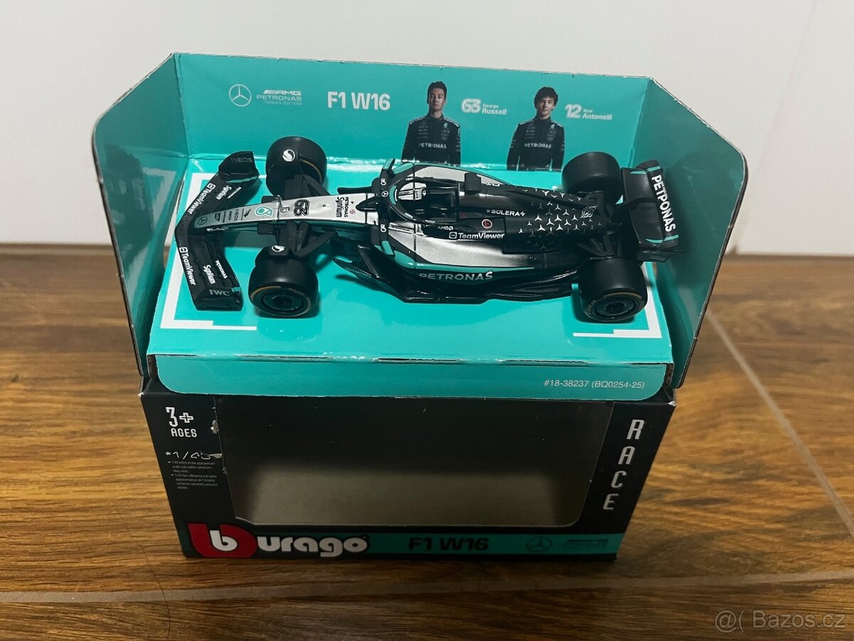 F1 2025, Mercedes Benz AMG W16, Russell, 1:43 - 2