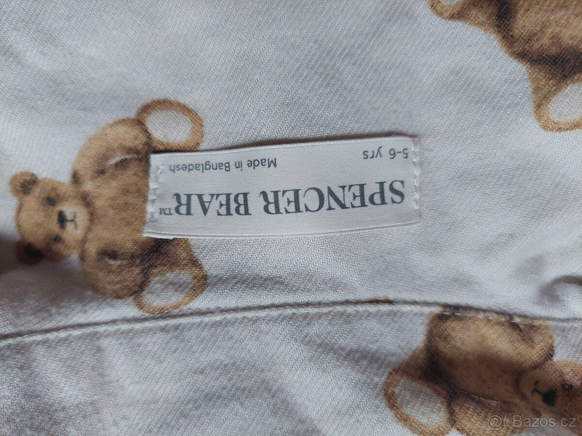 Dětské flanelové pyžamo Marks&Spencer - 2