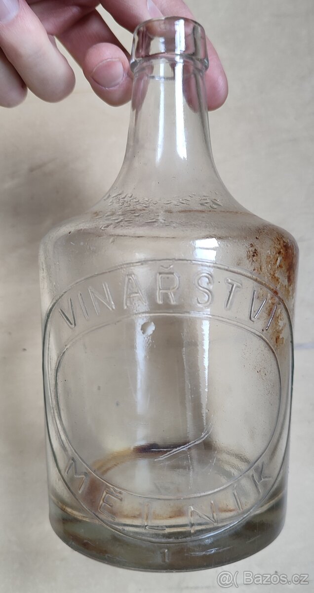 Historické lahve - 2