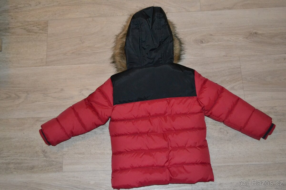 Nová červená bunda Cars vel. 92 - 2
