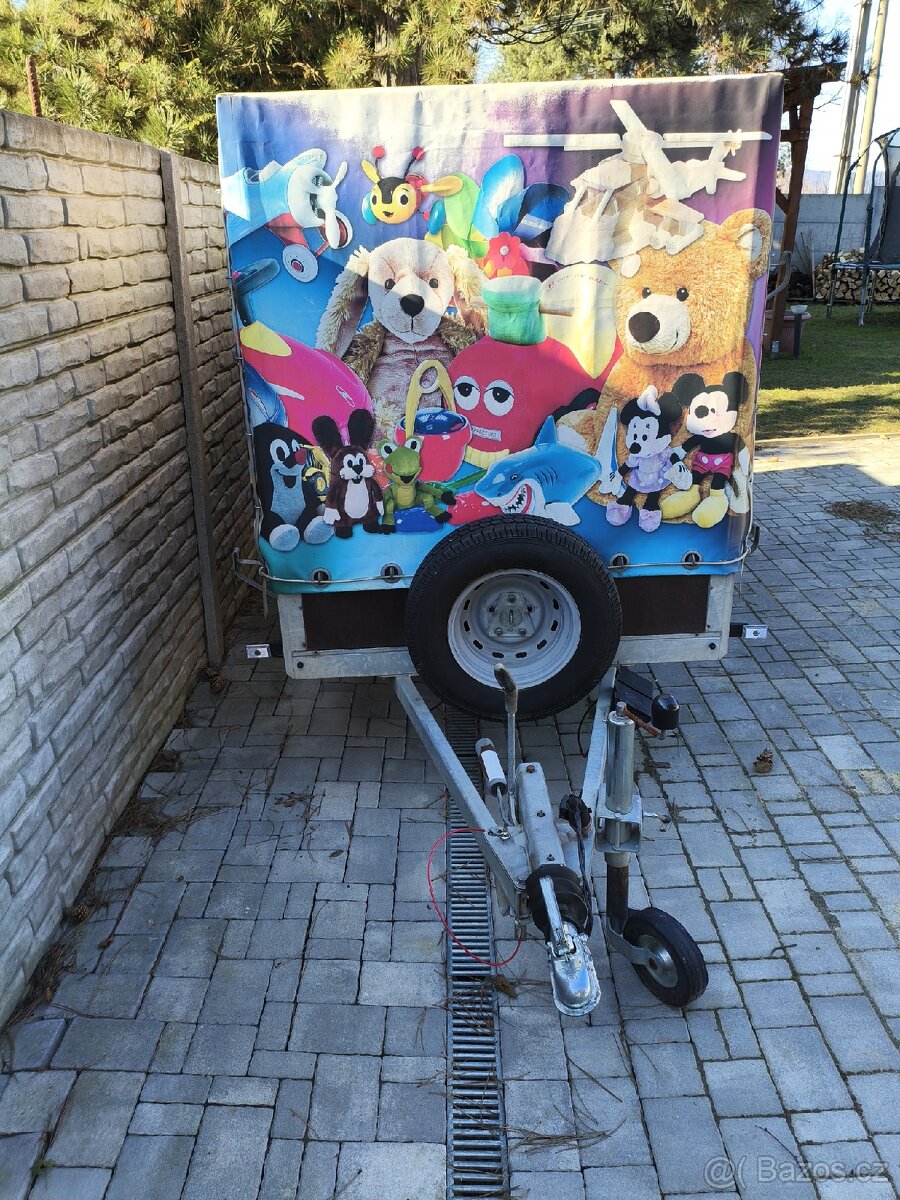 Přívěsný vozík bržděný - 2