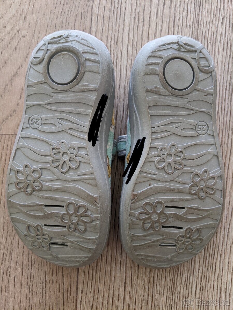 Přezůvky Befado velikost 25 - 2