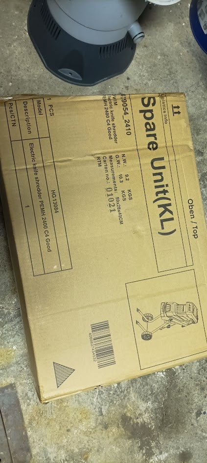 nožový drtič větví Parkside - 2