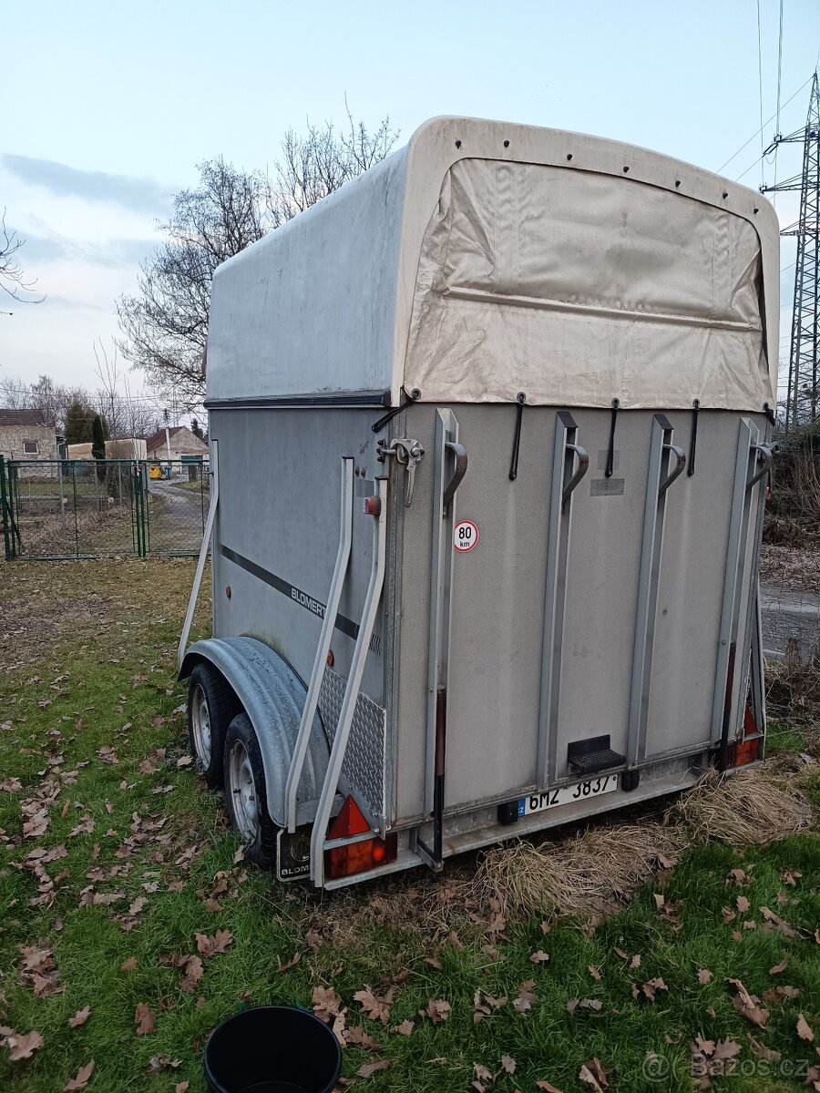 Přepravník na 2 koně Blomert - 2