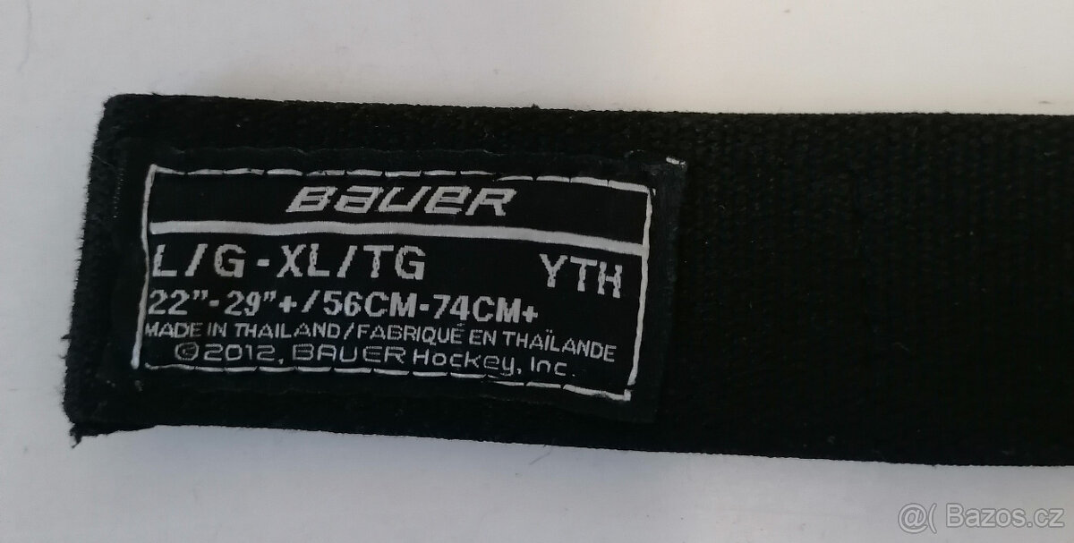 Hokejové podvazky Bauer vel. Yth L-XL - 2