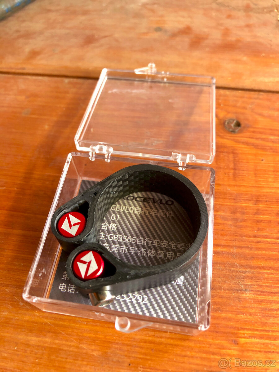 Karbonová objímka sedlové trubky 34.9 mm pro sedlovku 30.9 m - 2