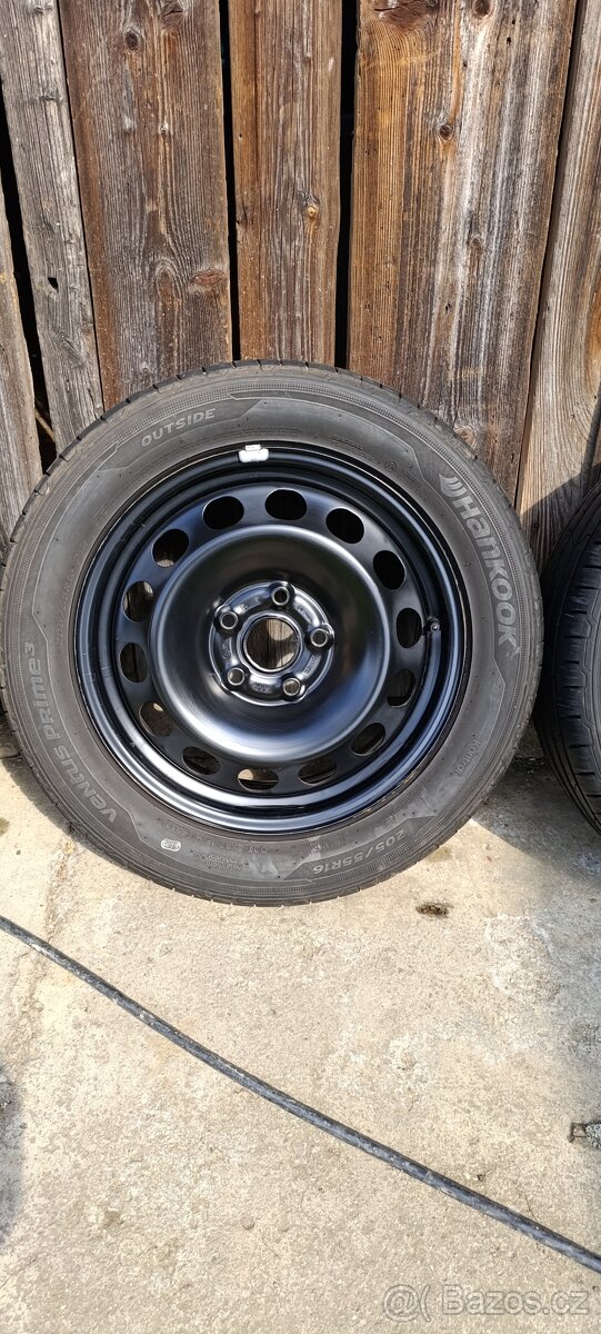 sada disků 6Jx16H2 vč. pneu 205/55 R16 - 2