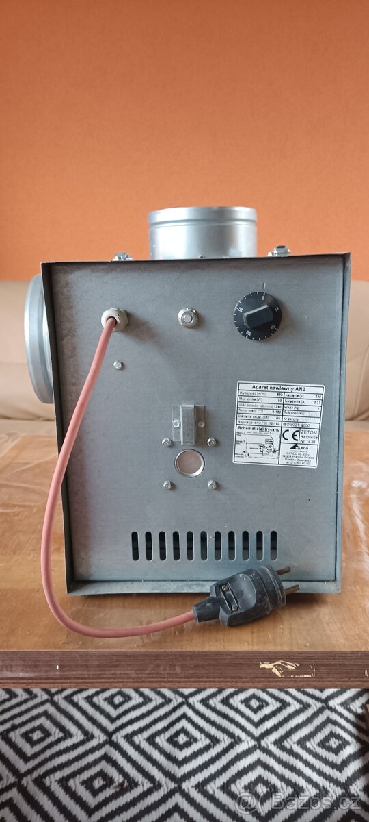 Krbový ventilátor Danco AN2 s filtrem - 2