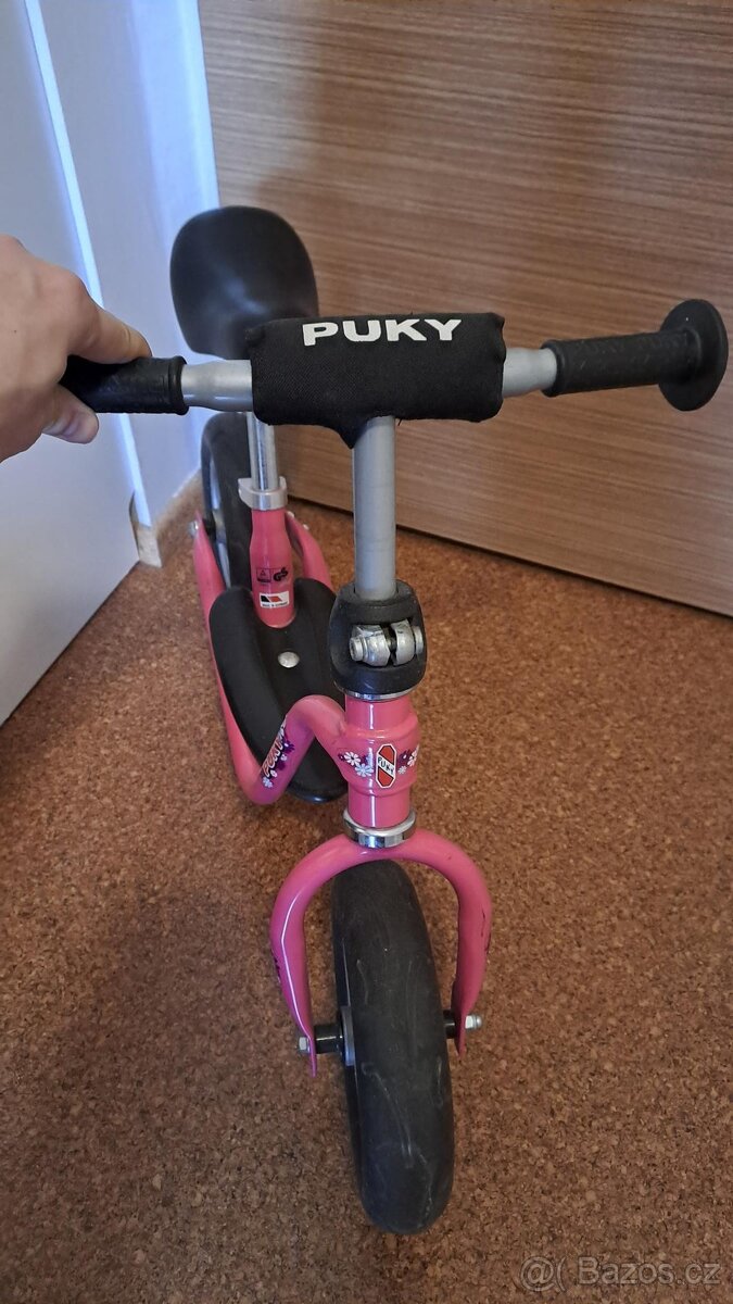 Růžové odrážedlo Puky - 2