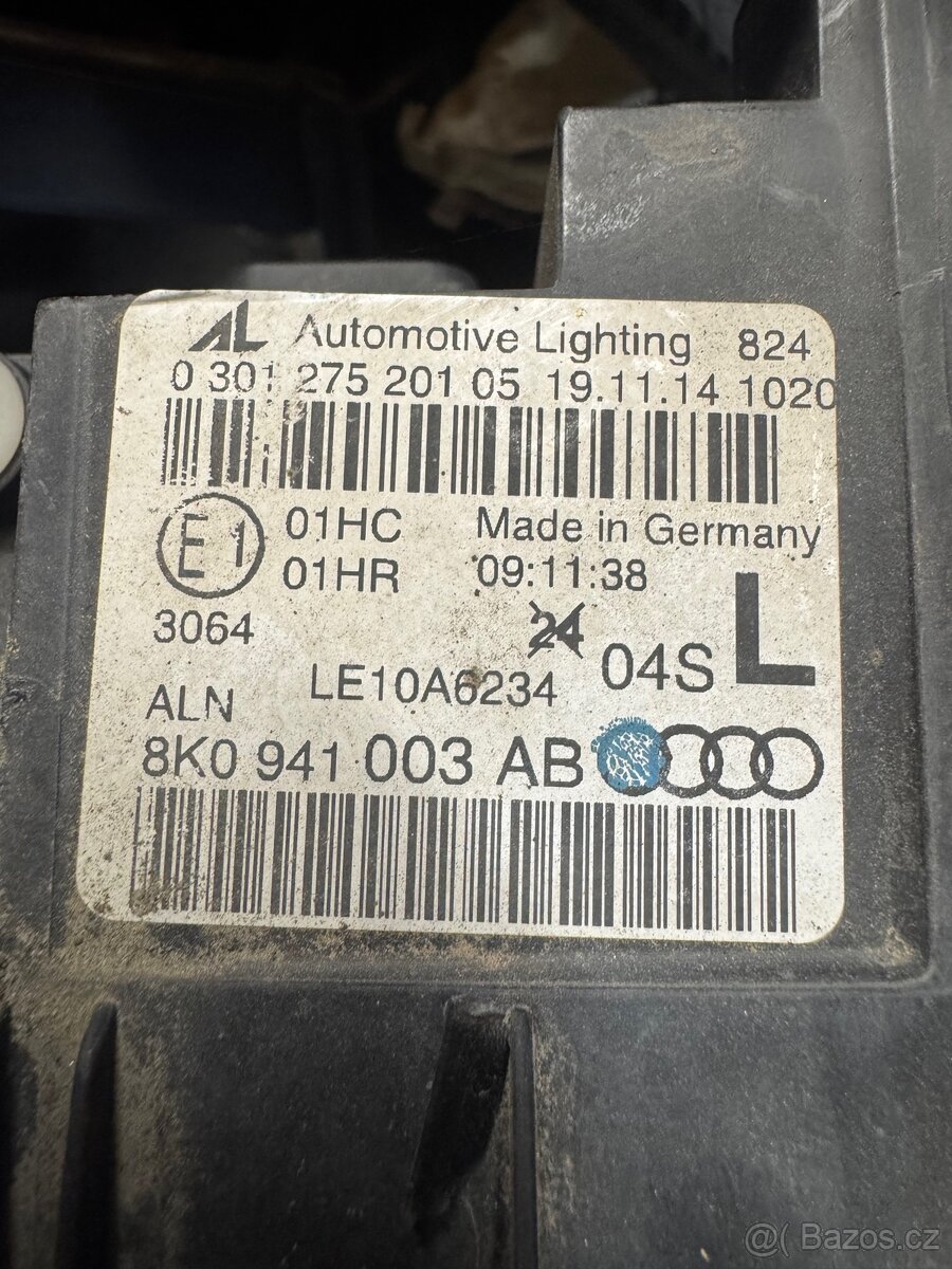 Právě přední světlo Audi a4 b8.5 - 2