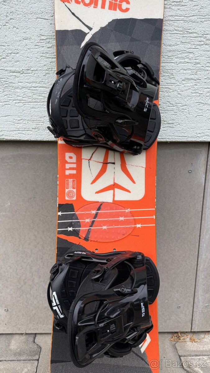Dětský snowboard Atomic 110cm s vázáním SP - 2