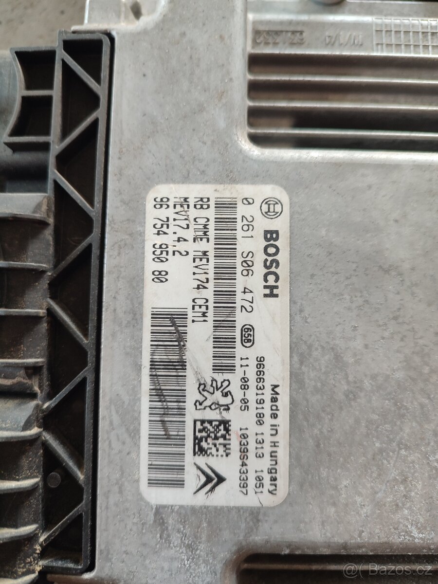 Peugeot 207 řídící jednotka. - 2